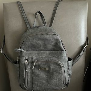 Small gray backpack